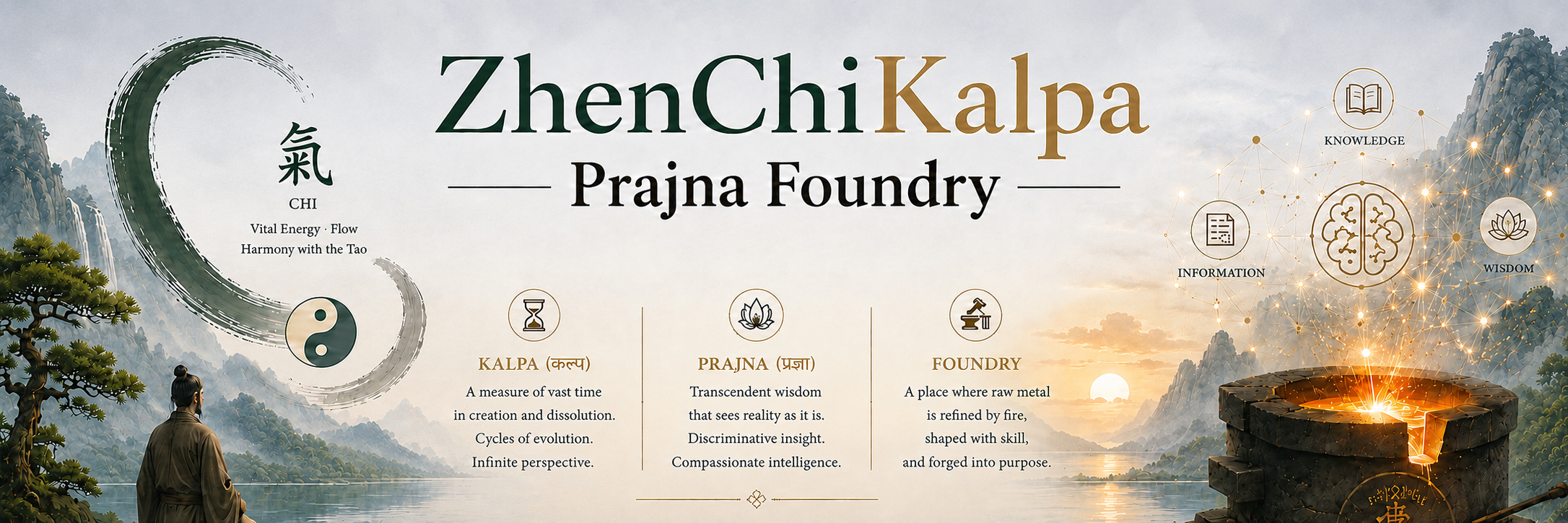 ZhenChiKalpa Prajna Foundry: contemplation, knowledge and purposeful creation